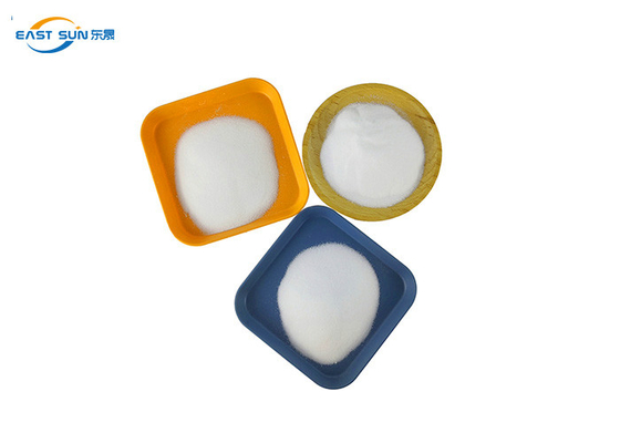 Un bon prix. Polyester adhésif de SIÈGE POTENTIEL D'EXPLOSION de poudre de transfert de chaleur de fonte chaude blanche pour le tissu en ligne