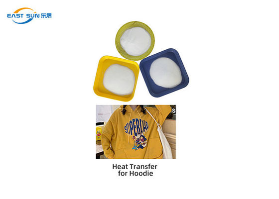 Un bon prix. Poudre de TPU 100 - 200μM poudre à fusion à chaud DTF pour la liaison de tissus tricotés en ligne