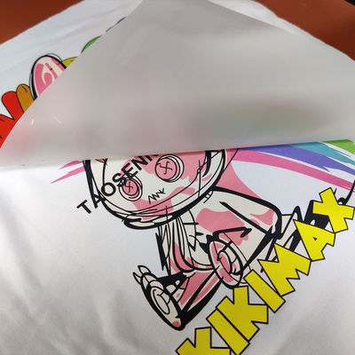 Un bon prix. échantillon gratuit double face mat DTF 30cm 60cm peeling froid peeling chaud film pour animaux de compagnie Dtf rouleau en ligne