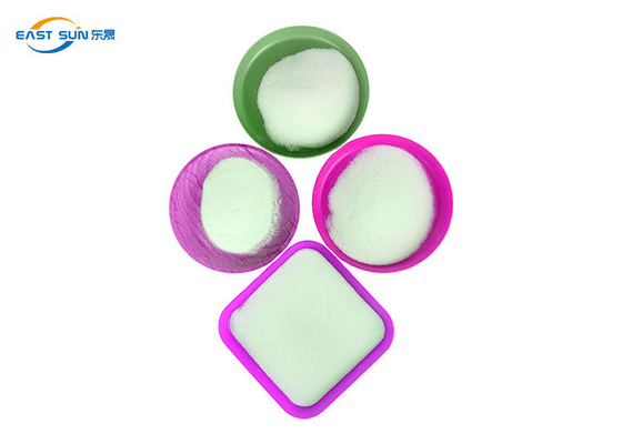 Good price Poudre adhésive de Copolyester de SIÈGE POTENTIEL D'EXPLOSION de fonte chaude blanche de poudre pour l'impression d'écran en soie en ligne