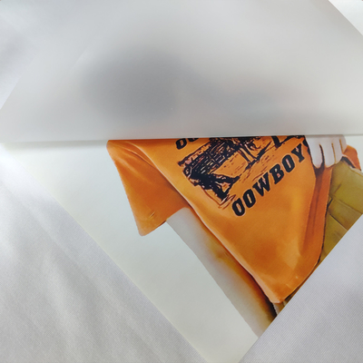 Good price 0.075mm 60cm Peeling à chaud Peeling à froid Pet Dtf Film de transfert pour imprimante DTF en ligne