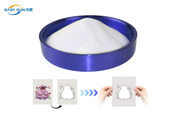 Poudre adhésive TPU DTF moyenne fine 80 ‰ 200 microns pour l'impression DTF en poudre de secouage
