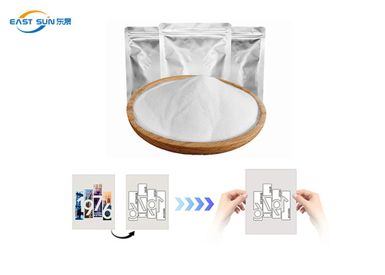 DTF 80-200 microns 1kg Blanc Poudre de colle PU fine DTF 20kg Poudre de pressage à chaud