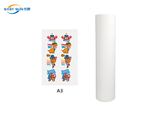 le film DTF d'ANIMAL FAMILIER de 0.075mm transfèrent de doubles côtés de papier Matte Printing